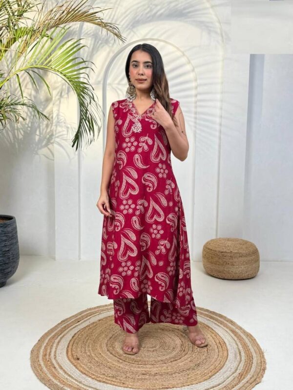 Naisha K 148 Vetican Printed Kurti With Bottom Wholesale Catalog Collection Supplier - Image 13