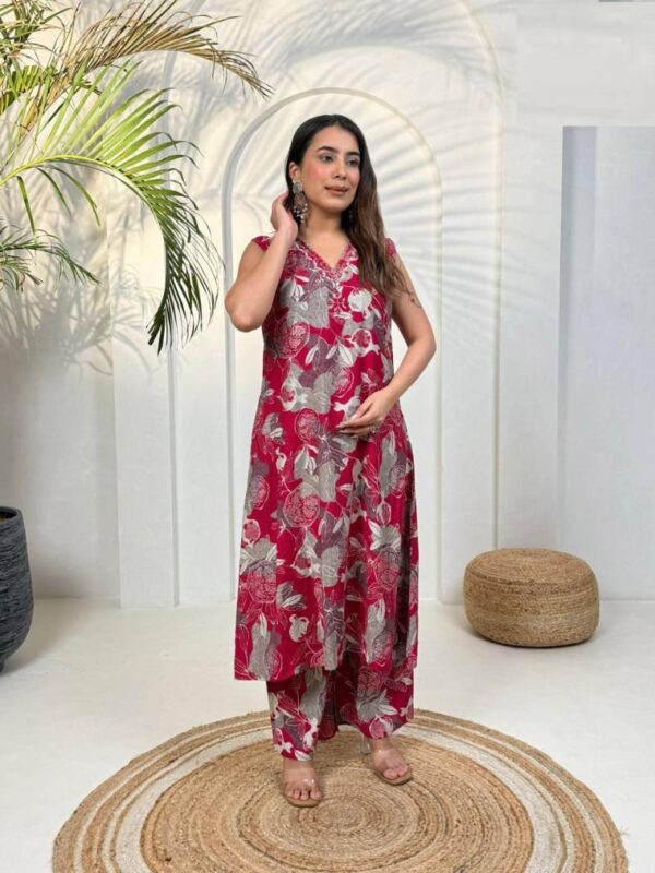 Naisha K 148 Vetican Printed Kurti With Bottom Wholesale Catalog Collection Supplier - Image 19