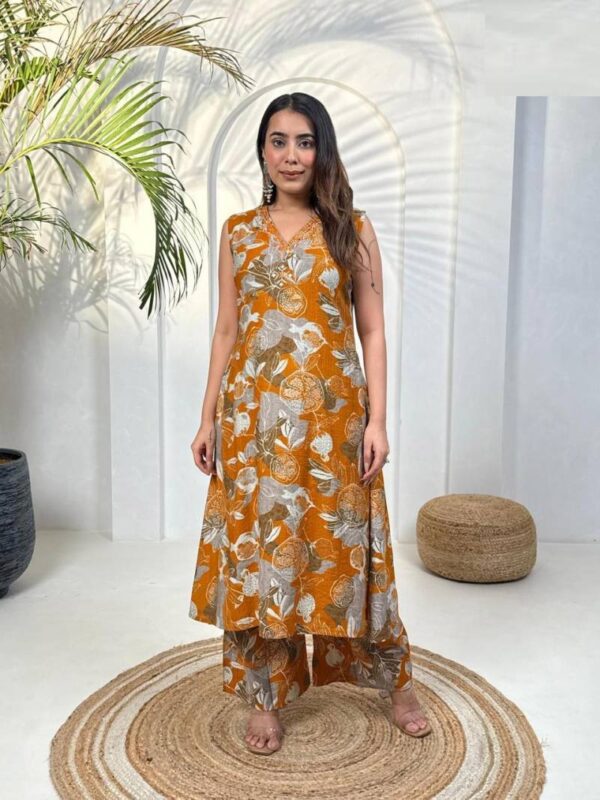 Naisha K 148 Vetican Printed Kurti With Bottom Wholesale Catalog Collection Supplier - Image 24
