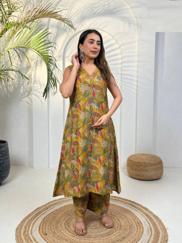 Naisha K 148 Vetican Printed Kurti With Bottom Wholesale Catalog Collection Supplier - Image 27