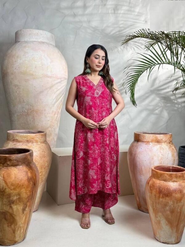 Naisha K 148 Vetican Printed Kurti With Bottom Wholesale Catalog Collection Supplier