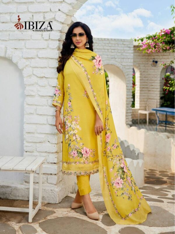 Ibiza Tunic Bemberg Maslin Digital Printed Salwar Kameez Wholesale Catalog Collection Supplier - Image 3
