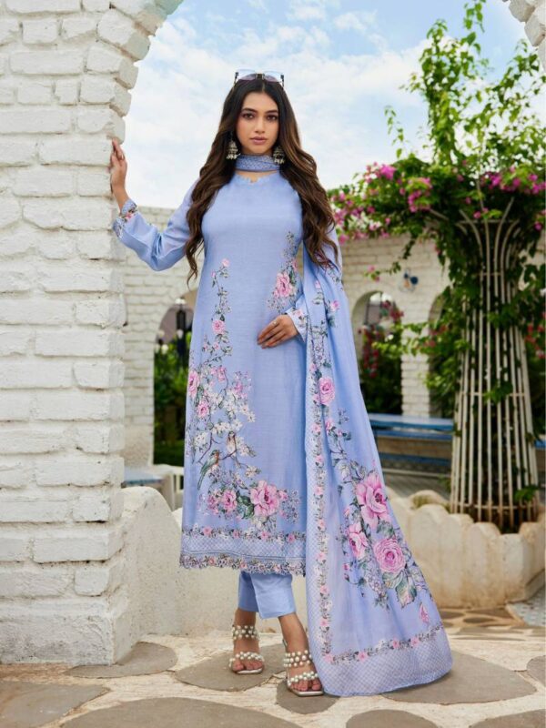 Ibiza Tunic Bemberg Maslin Digital Printed Salwar Kameez Wholesale Catalog Collection Supplier - Image 5