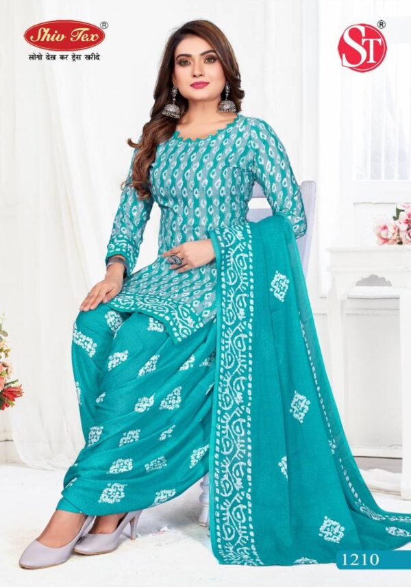 Shiv Tex G20 Vol 12 Patiyala Cotton Printed Fancy Dress Material Wholesale Catalog Collection Exporter - Image 11