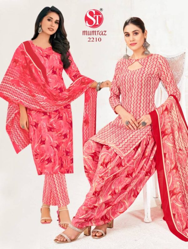 Shiv Tex Mumtaz Vol 22 Indo Patiyala Cotton Printed Dress Material Wholesale Catalog Collection Exporter - Image 10