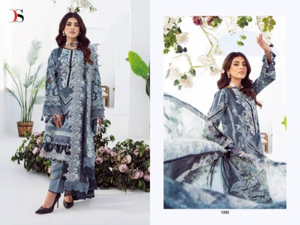 Deepsy Jade Needle Wonder 2025 Vol 3 Cotton Dupatta Pakistani Suits Wholesale Catalog Collection Exporter - Image 4