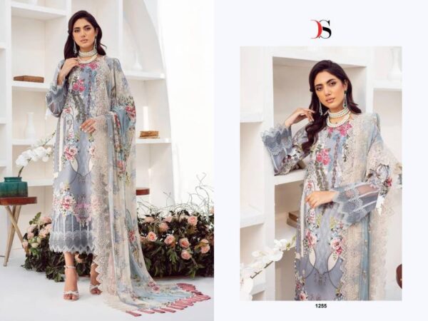 Deepsy Jade Needle Wonder 2025 Vol 3 Cotton Dupatta Pakistani Suits Wholesale Catalog Collection Exporter - Image 5