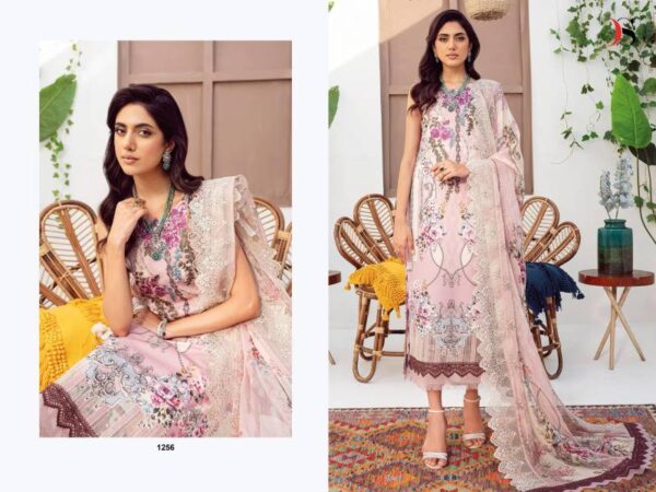 Deepsy Jade Needle Wonder 2025 Vol 3 Cotton Dupatta Pakistani Suits Wholesale Catalog Collection Exporter - Image 7