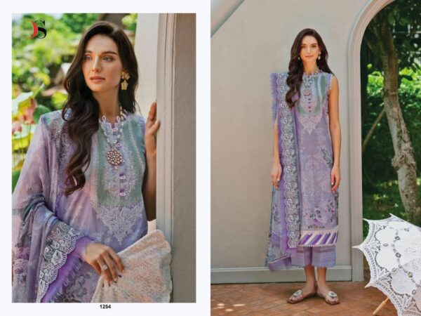 Deepsy Jade Needle Wonder 2025 Vol 3 Cotton Dupatta Pakistani Suits Wholesale Catalog Collection Exporter - Image 8