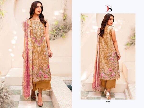 Deepsy Jade Needle Wonder 2025 Vol 3 Cotton Dupatta Pakistani Suits Wholesale Catalog Collection Exporter - Image 9