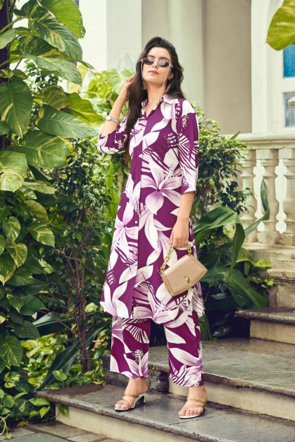Tips And Tops Barbie Co Ord Set Vol 1 Rayon Western Wholesale Catalog Collection Exporter - Image 2