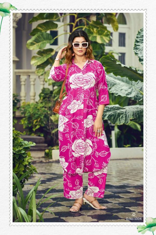 Tips And Tops Barbie Co Ord Set Vol 1 Rayon Western Wholesale Catalog Collection Exporter - Image 5