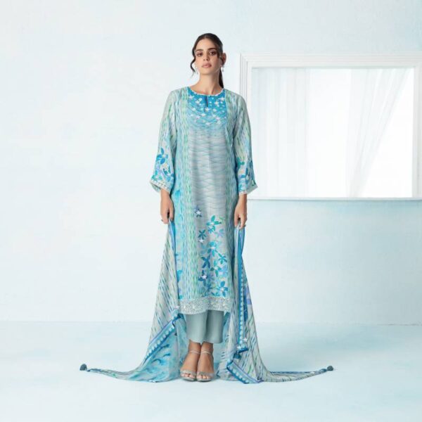 Kimora Heer Sohni Oceane Muslin Digital Printed Salwar Suits Wholesale Catalog Collection Supplier - Image 2