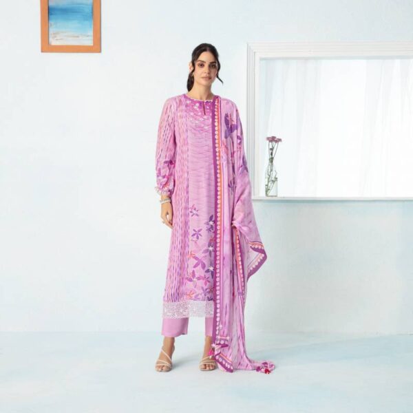 Kimora Heer Sohni Oceane Muslin Digital Printed Salwar Suits Wholesale Catalog Collection Supplier - Image 5