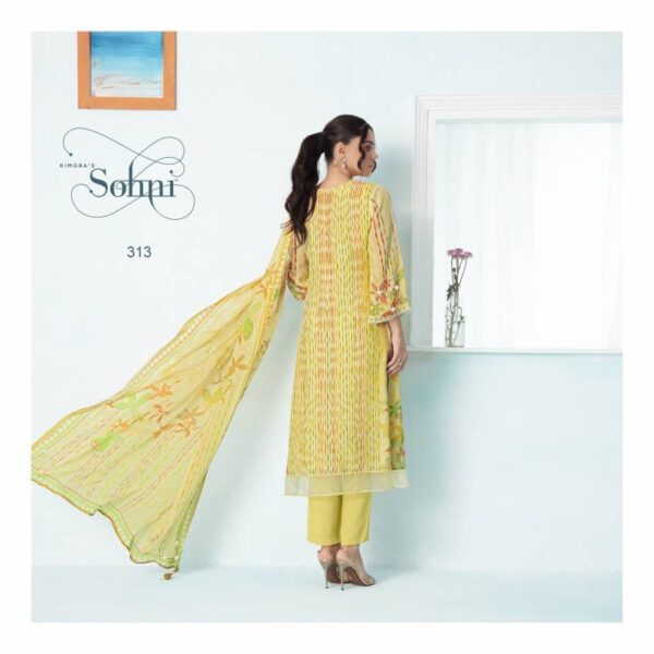 Kimora Heer Sohni Oceane Muslin Digital Printed Salwar Suits Wholesale Catalog Collection Supplier - Image 10