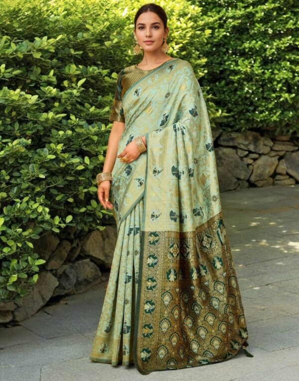 Meera 288 Festive Wear Paithani Silk Sarees Wholesale Catalog Collection - Image 4