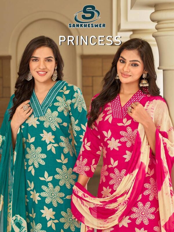 Sankheswer Princess Vol 1 Vatican Readymade Suit Wholesale Catalog Collection Exporter