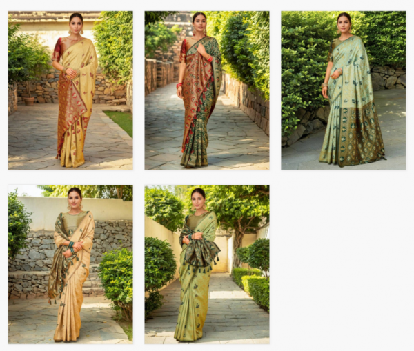 Meera 288 Festive Wear Paithani Silk Sarees Wholesale Catalog Collection - Image 6