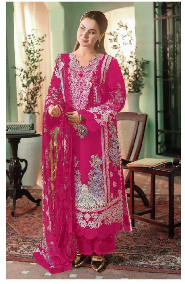 Alzohaib Zahra Vol 1 Chiffon Dupatta Pakistani Salwar Suits Wholesale Catalog Collection Supplier