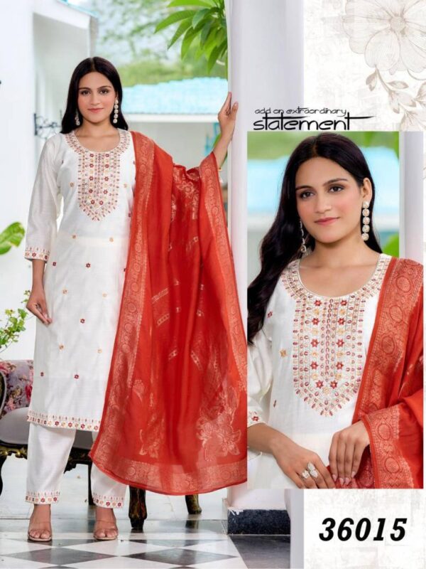 Naisha K 151 Vatican Kurti Bottom With Dupatta Wholesale Catalog Collection Exporter - Image 3