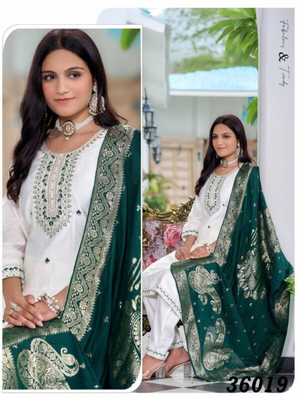Naisha K 151 Vol 2 Vatican Kurti Bottom With Dupatta Wholesale Catalog Collection Exporter - Image 5