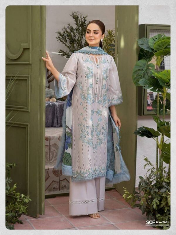 Sof Aliya B Vol 7 Lawn Cotton Printed Dress Material Wholesale Catalog Collection Exporter - Image 2