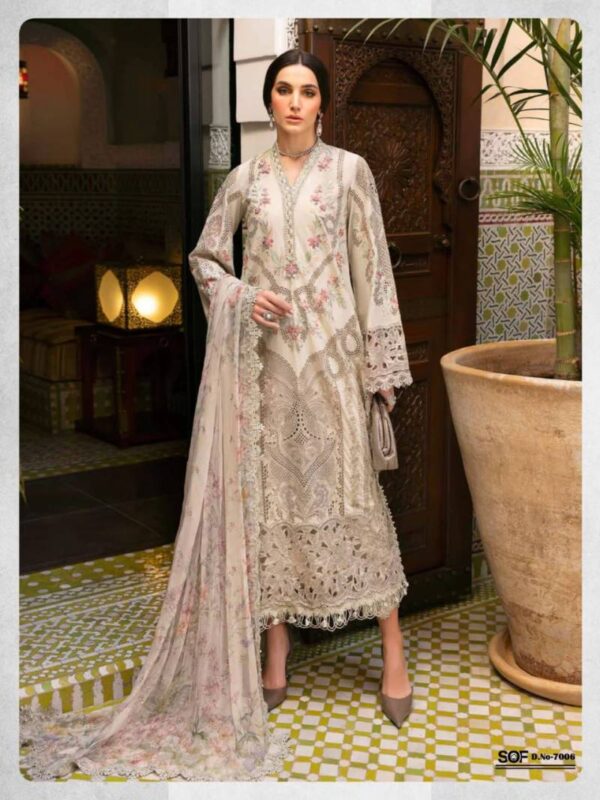 Sof Aliya B Vol 7 Lawn Cotton Printed Dress Material Wholesale Catalog Collection Exporter - Image 6