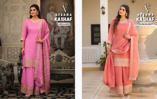Afsana Kashaf Fandy Crush Embroidered Readymade Suit Wholesale Catalog Collection Supplier - Image 3