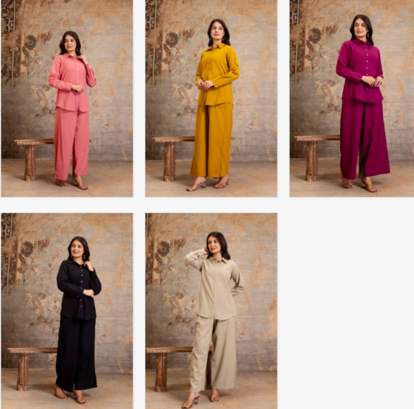 Nityaa F 18 Cotton Flex Co Ord Set Wholesale Catalog Collection Supplier - Image 6