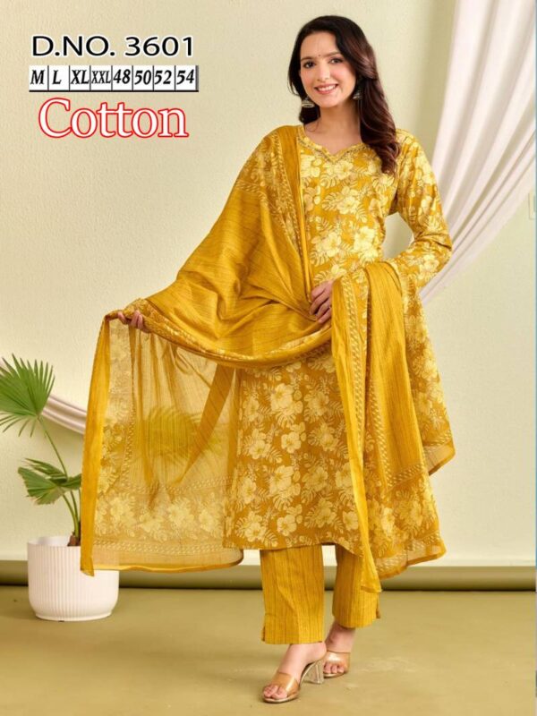 Naisha K 150 Vol 2 Cotton Readymade Plus Size Wholesale Catalog Collection Exporter - Image 3