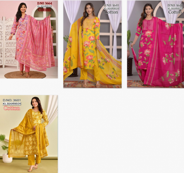 Naisha K 150 Vol 2 Cotton Readymade Plus Size Wholesale Catalog Collection Exporter - Image 5