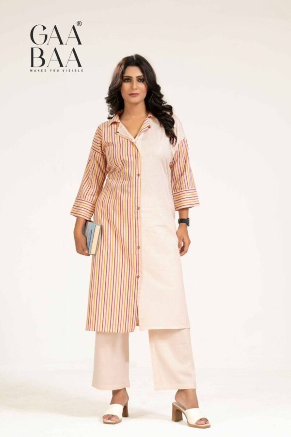 Gaabaa 927 Soft Cotton Flex Weaved Handloom Co Ord Set Wholesale Catalog Collection Supplier