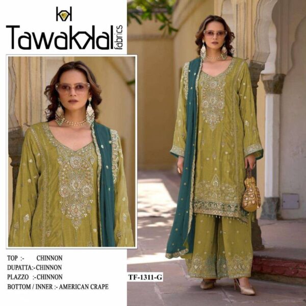 Tf 1311 A to J Chinon Pakistani Salwar Suits Wholesale Catalog Collection Exporter - Image 8