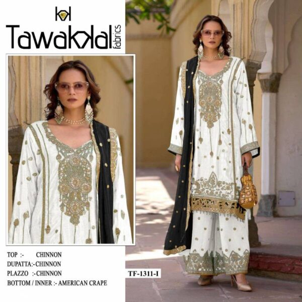 Tf 1311 A to J Chinon Pakistani Salwar Suits Wholesale Catalog Collection Exporter - Image 2
