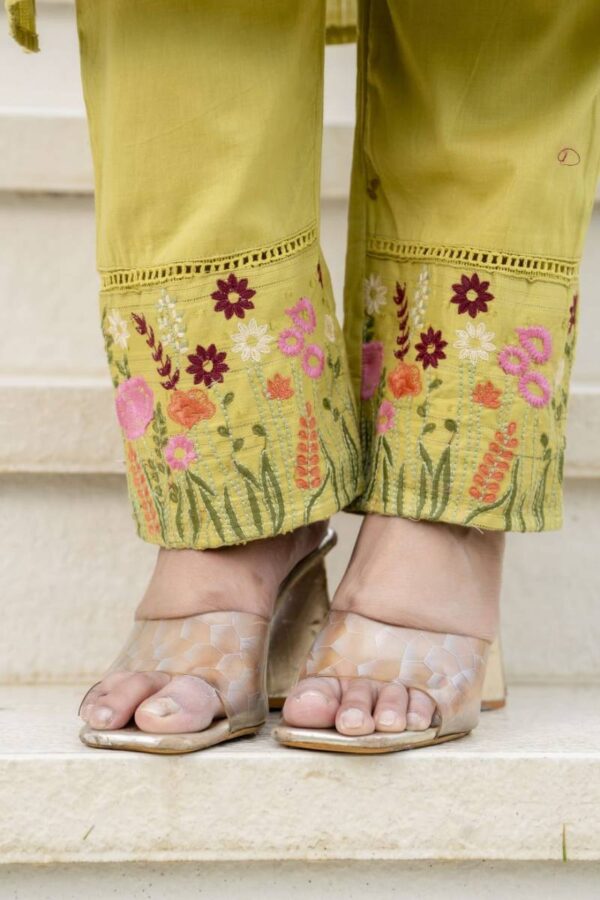 Naisha K 154 Cotton Dobby Kurti Bottom With Dupatta Wholesale Catalog Collection Exporter - Image 4