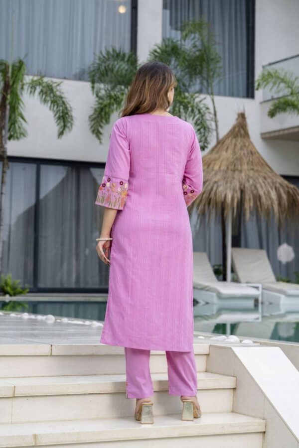 Naisha K 154 Cotton Dobby Kurti Bottom With Dupatta Wholesale Catalog Collection Exporter - Image 10