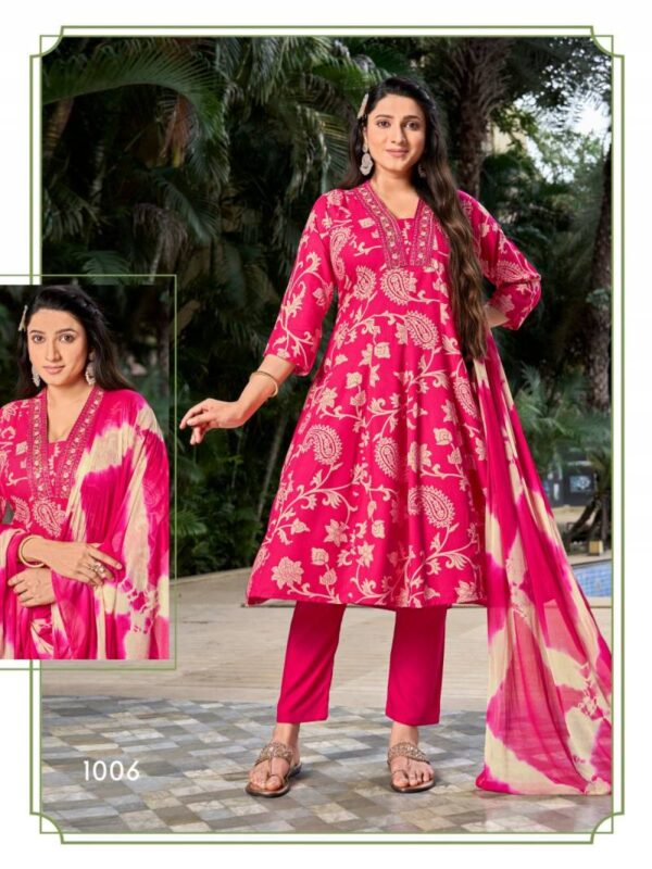 Sankheswer Affairs Vol 1 Rayon Printed Kurti Bottom With Dupatta Wholesale Catalog Collection Supplier - Image 3