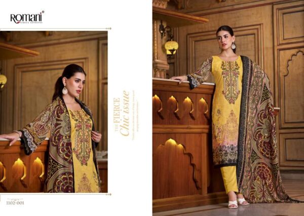 Romani Aarzu Vol 18 Readymade Soft Cotton Digital Printed Suit Wholesale Catalog Collection Exporter - Image 2