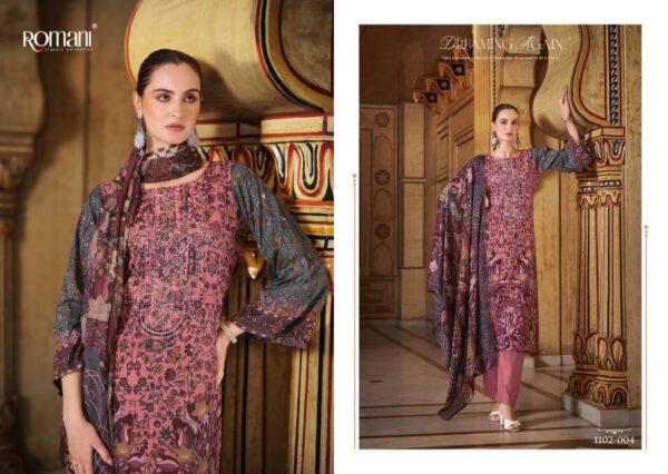 Romani Aarzu Vol 18 Readymade Soft Cotton Digital Printed Suit Wholesale Catalog Collection Exporter - Image 5