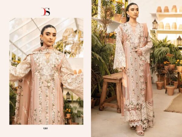 Deepsy Elaf Luxury Lawn 2025 Cotton Pakistani Salwar Suits Wholesale Catalog Collection Supplier - Image 4
