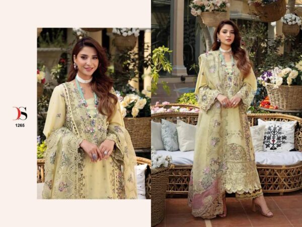 Deepsy Elaf Luxury Lawn 2025 Cotton Pakistani Salwar Suits Wholesale Catalog Collection Supplier - Image 6