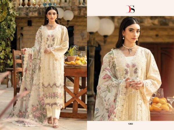 Deepsy Elaf Luxury Lawn 2025 Cotton Pakistani Salwar Suits Wholesale Catalog Collection Supplier - Image 2