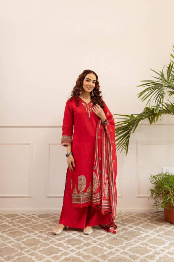 Naisha K 156 Modal Silk Digital Printed Kurti Bottom With Dupatta Wholesale Catalog Collection Supplier - Image 6