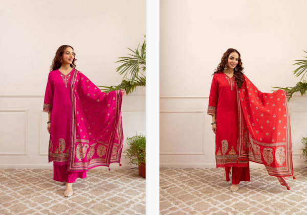 Naisha K 156 Modal Silk Digital Printed Kurti Bottom With Dupatta Wholesale Catalog Collection Supplier - Image 7