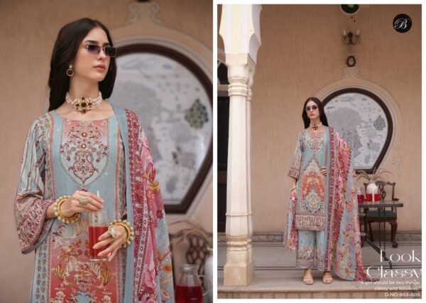 Belliza Shaheen Vol 5 Readymade Viscose Rayon Digital Print Suit Wholesale Catalog Collection Supplier - Image 6