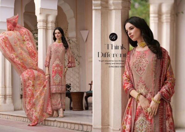 Belliza Shaheen Vol 5 Readymade Viscose Rayon Digital Print Suit Wholesale Catalog Collection Supplier - Image 8