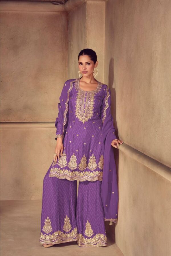 Gulkayra Sonika Chinon Digital Printed Salwar Kameez Wholesale Catalog Collection Supplier - Image 4