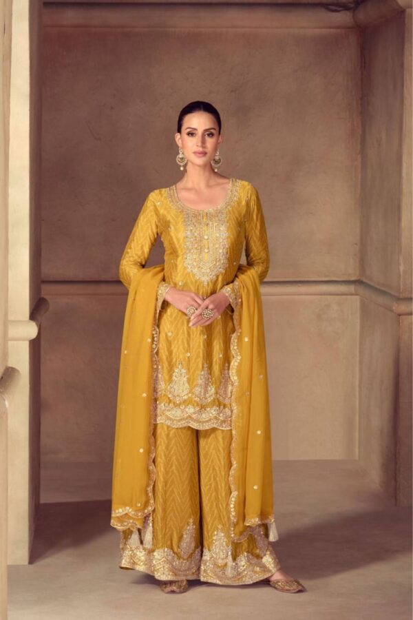 Gulkayra Sonika Chinon Digital Printed Salwar Kameez Wholesale Catalog Collection Supplier - Image 2