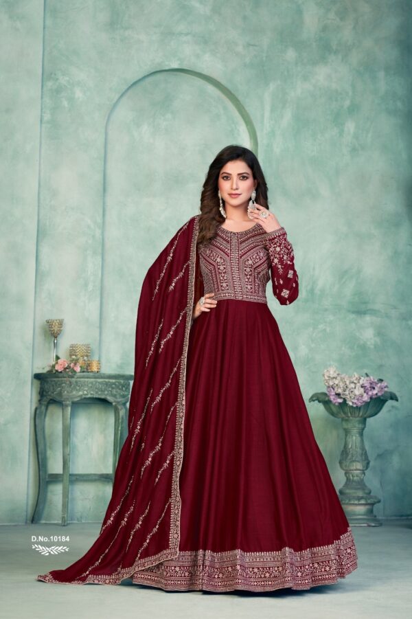 Anjubaa Vol 18 Designer Art Silk Salwar Kameez Catalog Wholesale Collection Exporter