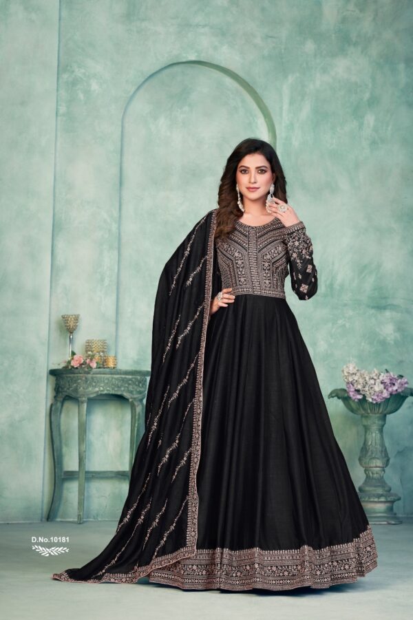 Anjubaa Vol 18 Designer Art Silk Salwar Kameez Catalog Wholesale Collection Exporter - Image 15